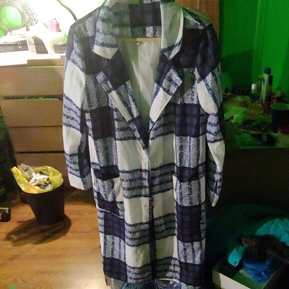 Checkered Blue jacket - Picture 2 of 7